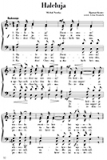 Sheet music: Sorbian church songs – for choirs